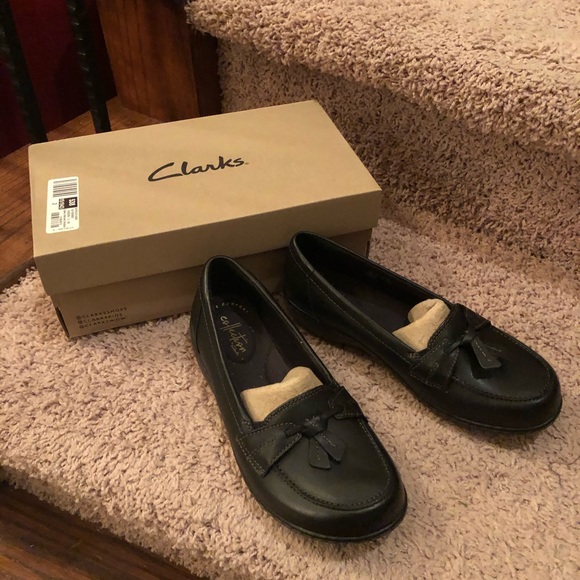 clarks ashland bubble black